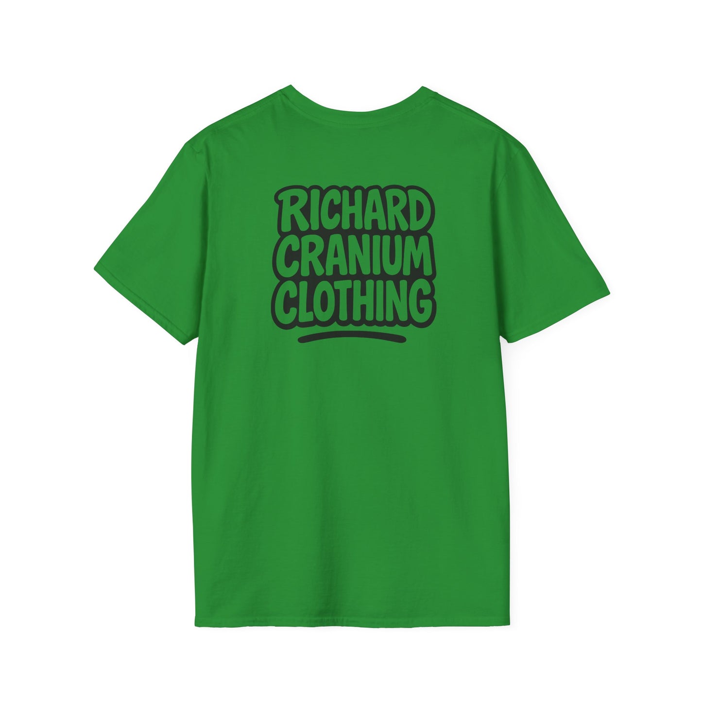 Unisex Softstyle T-Shirt with 'Richard Cranium'