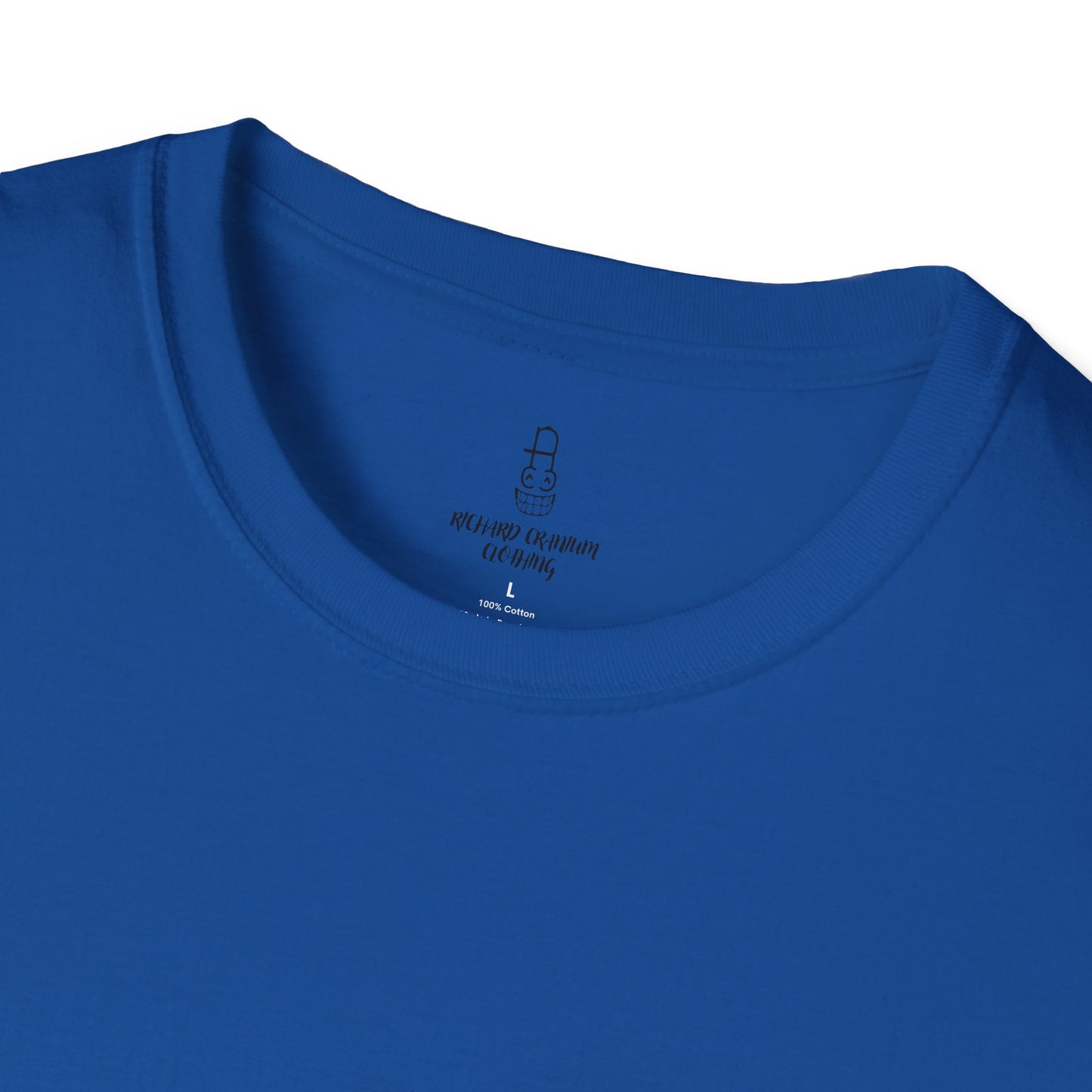 Unisex Softstyle T-Shirt with 'Richard Cranium'