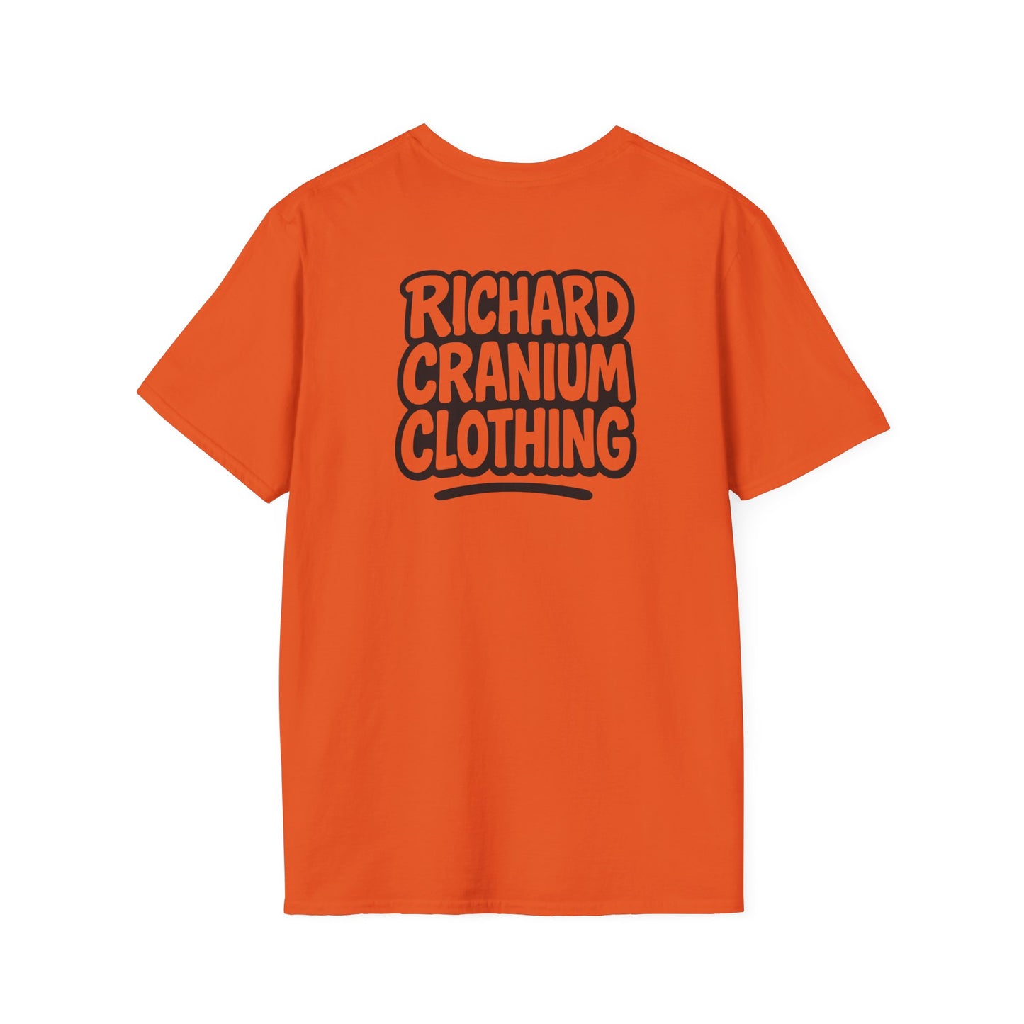 Unisex Softstyle T-Shirt with 'Richard Cranium'