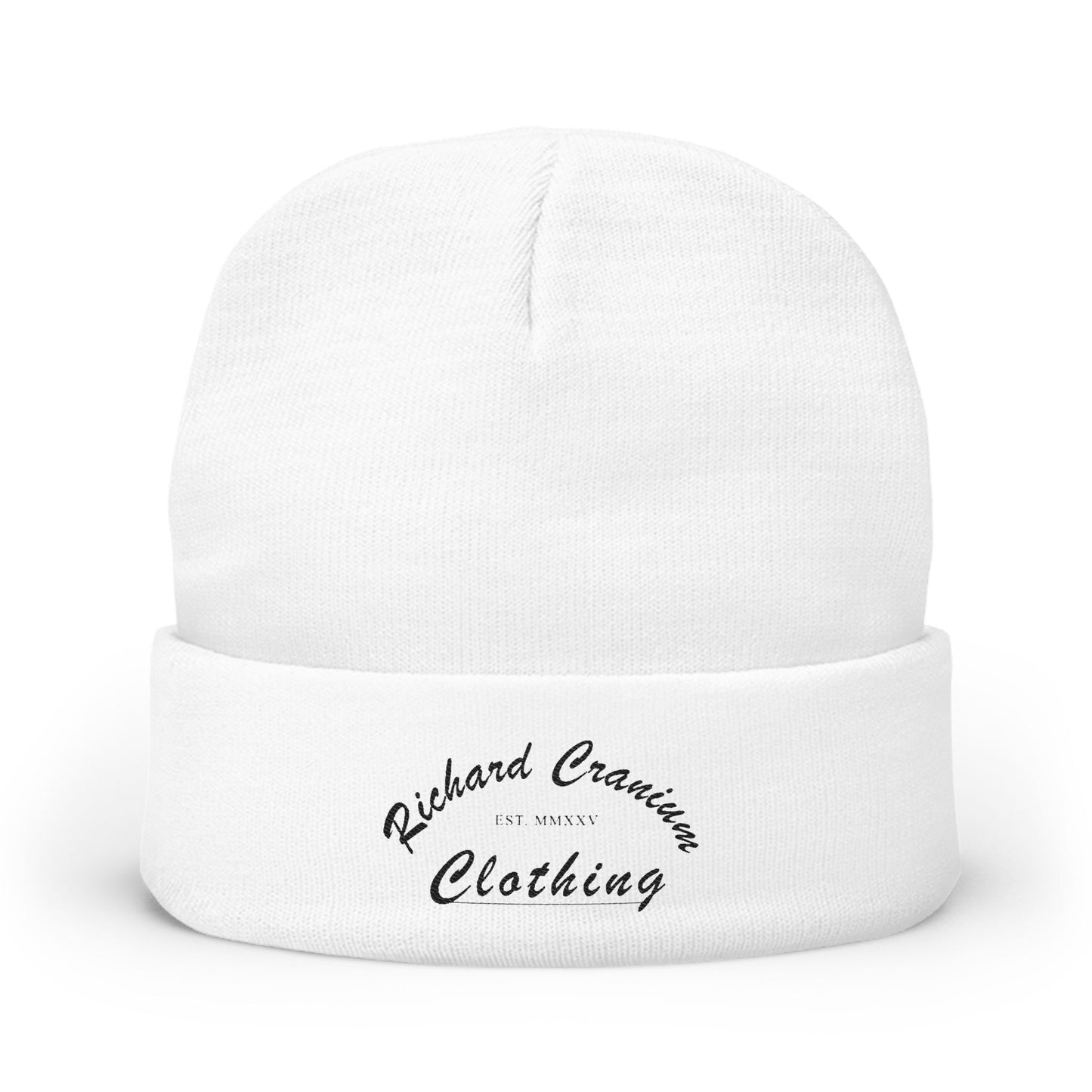 Knit Beanie (Embroidery)