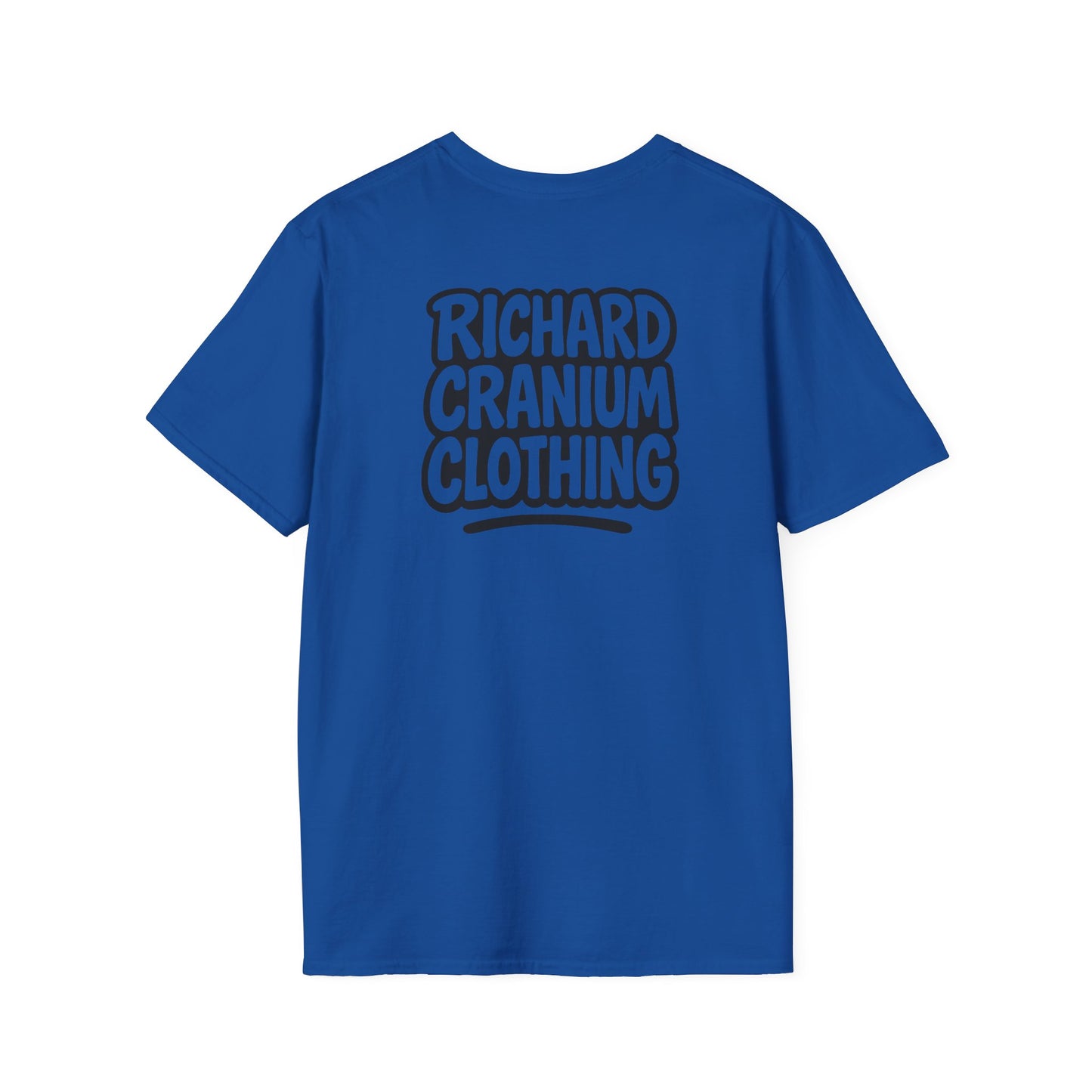 Unisex Softstyle T-Shirt with 'Richard Cranium'
