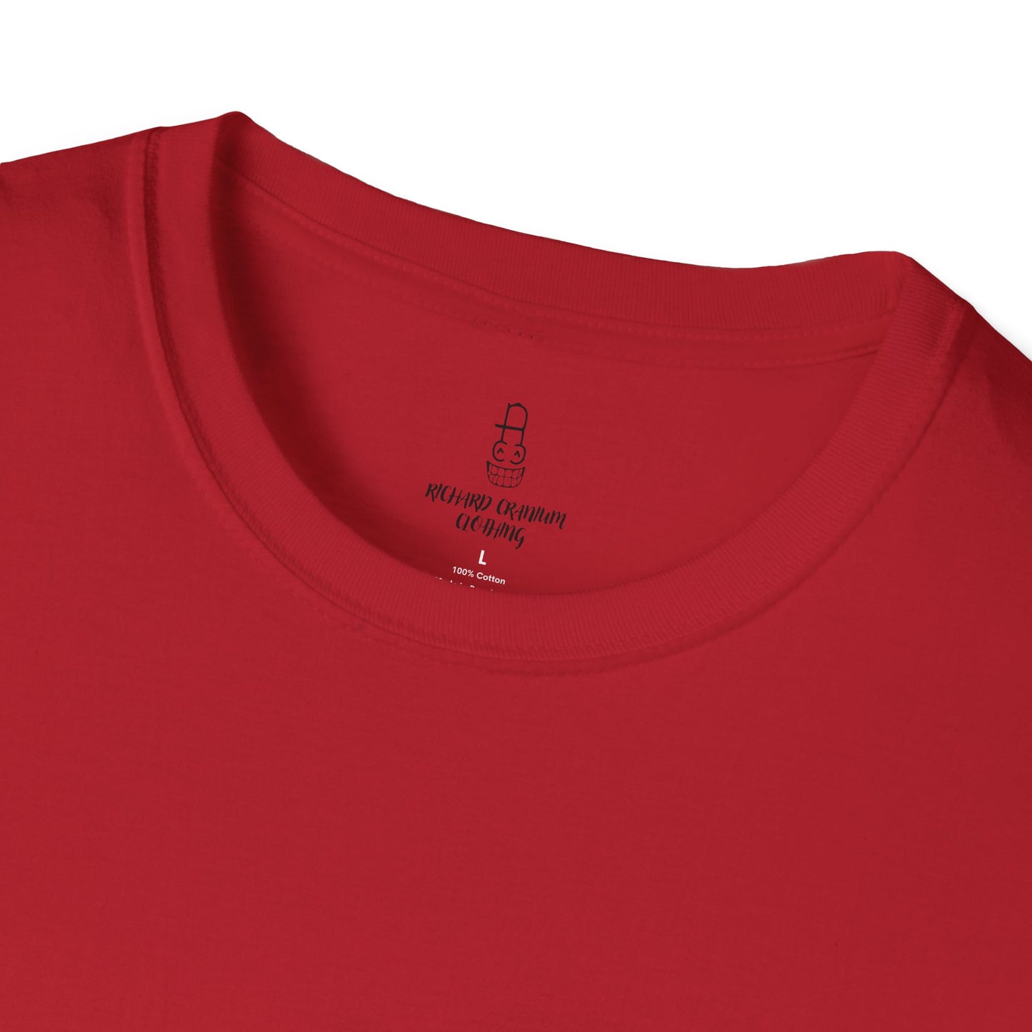 Unisex Softstyle T-Shirt with 'Richard Cranium'