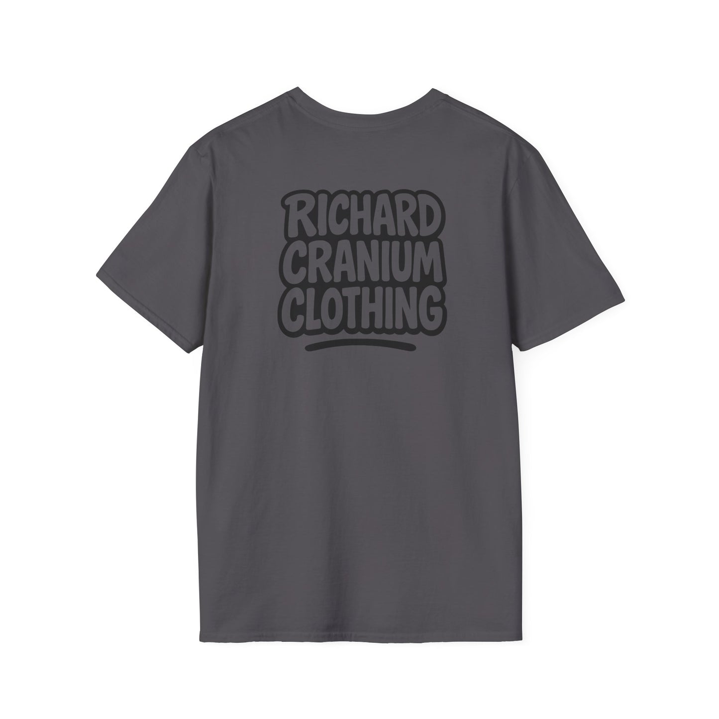 Unisex Softstyle T-Shirt with 'Richard Cranium'