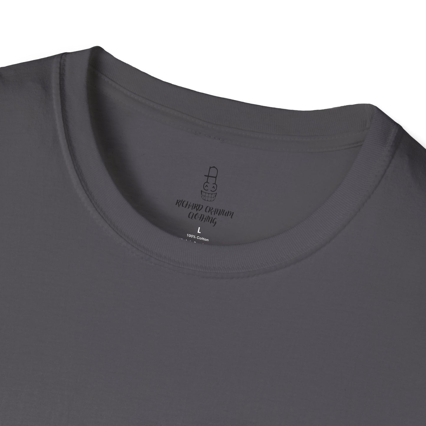 Unisex Softstyle T-Shirt with 'Richard Cranium'