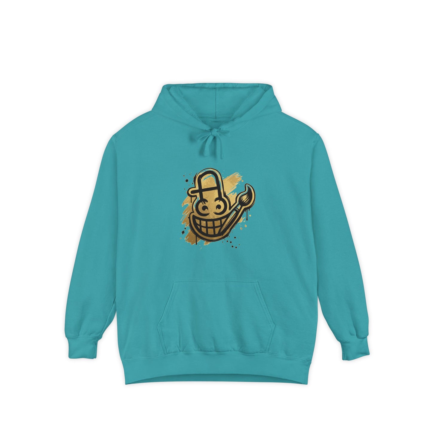 Smiley Grin Graffiti Hoodie